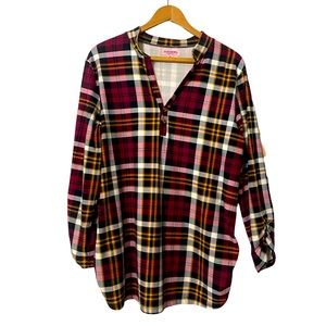 Feathers Maternity Top Blouse Medium